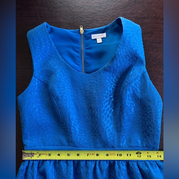 Charming Charlie Blue flared dress. Size S - Picture 7 of 7